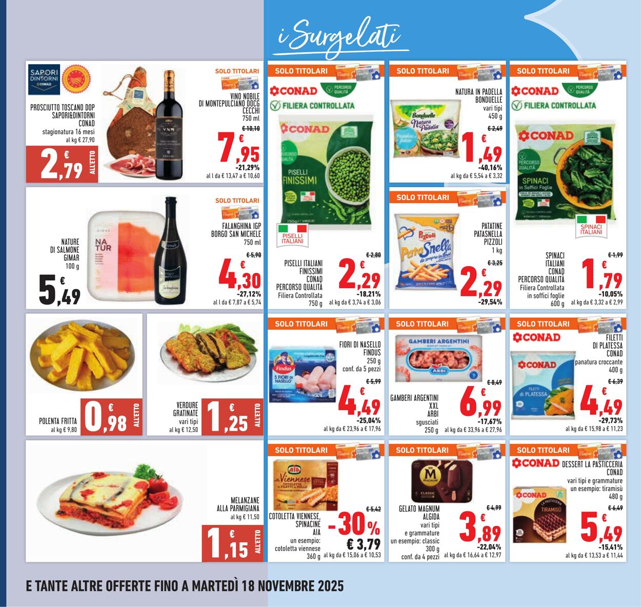 Volantino Conad 09.11.2025 - 09.11.2025
