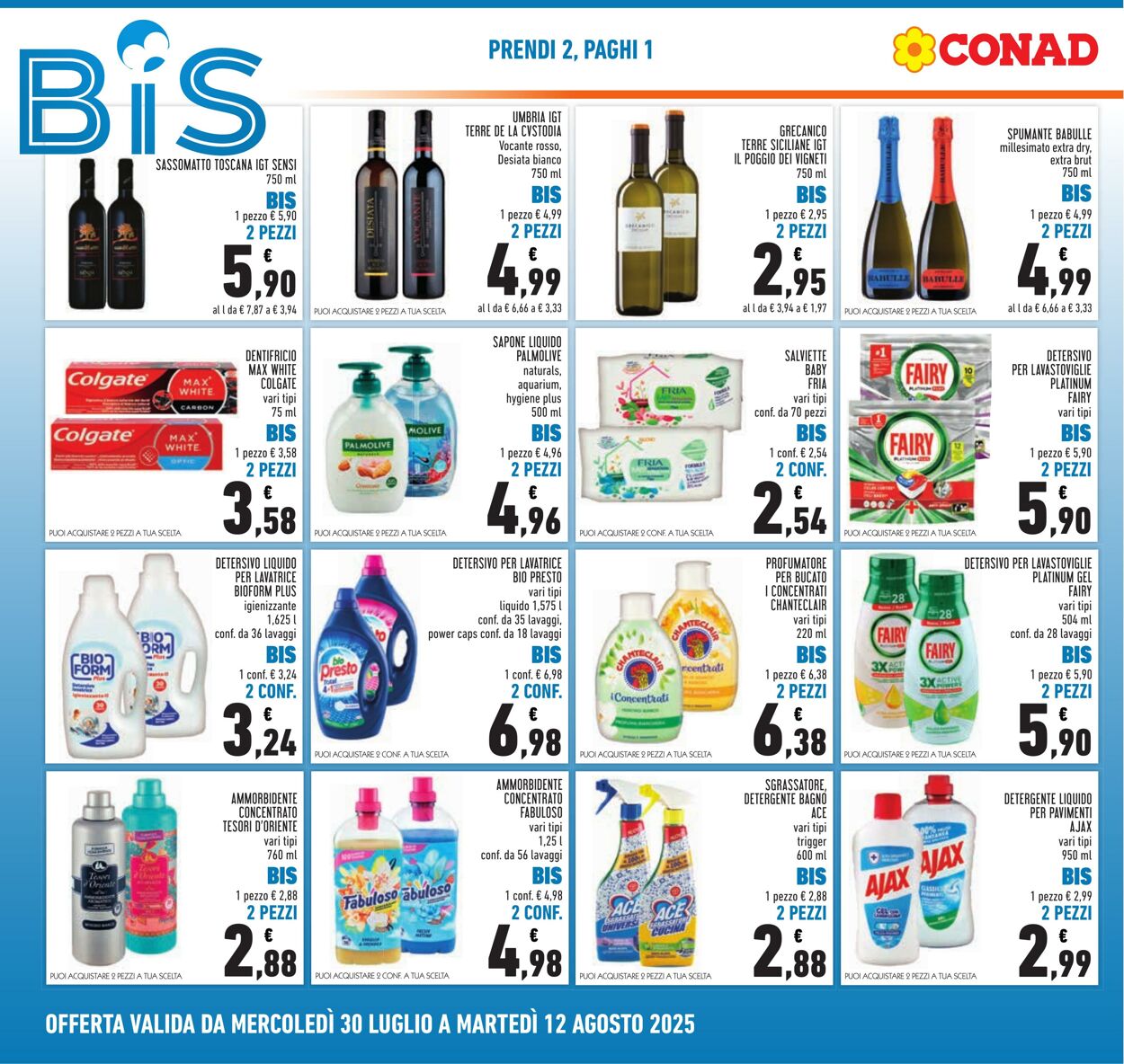 Volantino Conad 11.08.2025 - 11.08.2025