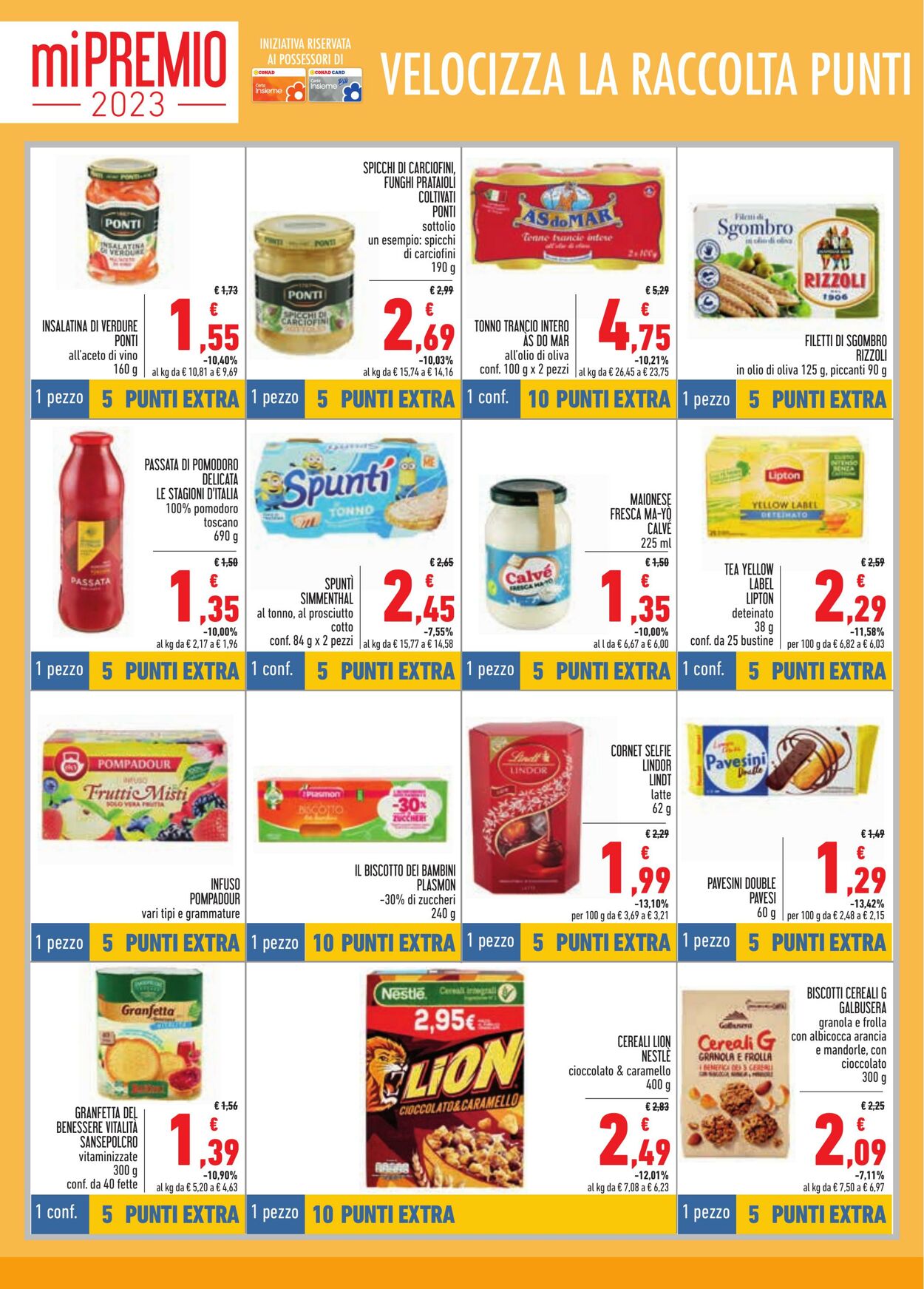 Volantino Conad 04.01.2023 - 01.02.2023