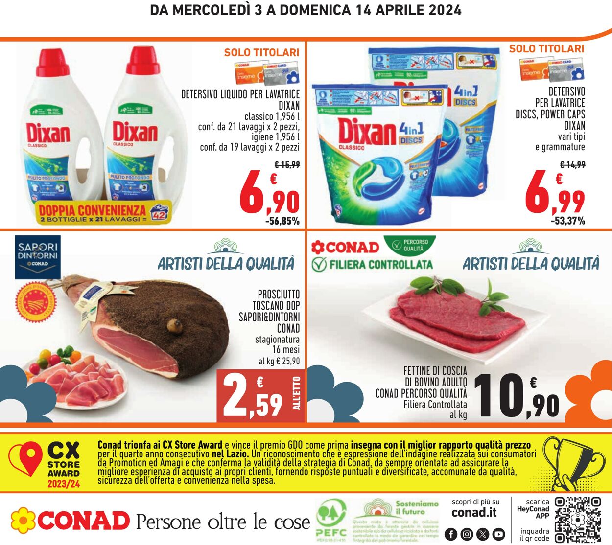 Volantino Conad 03.04.2024 - 14.04.2024