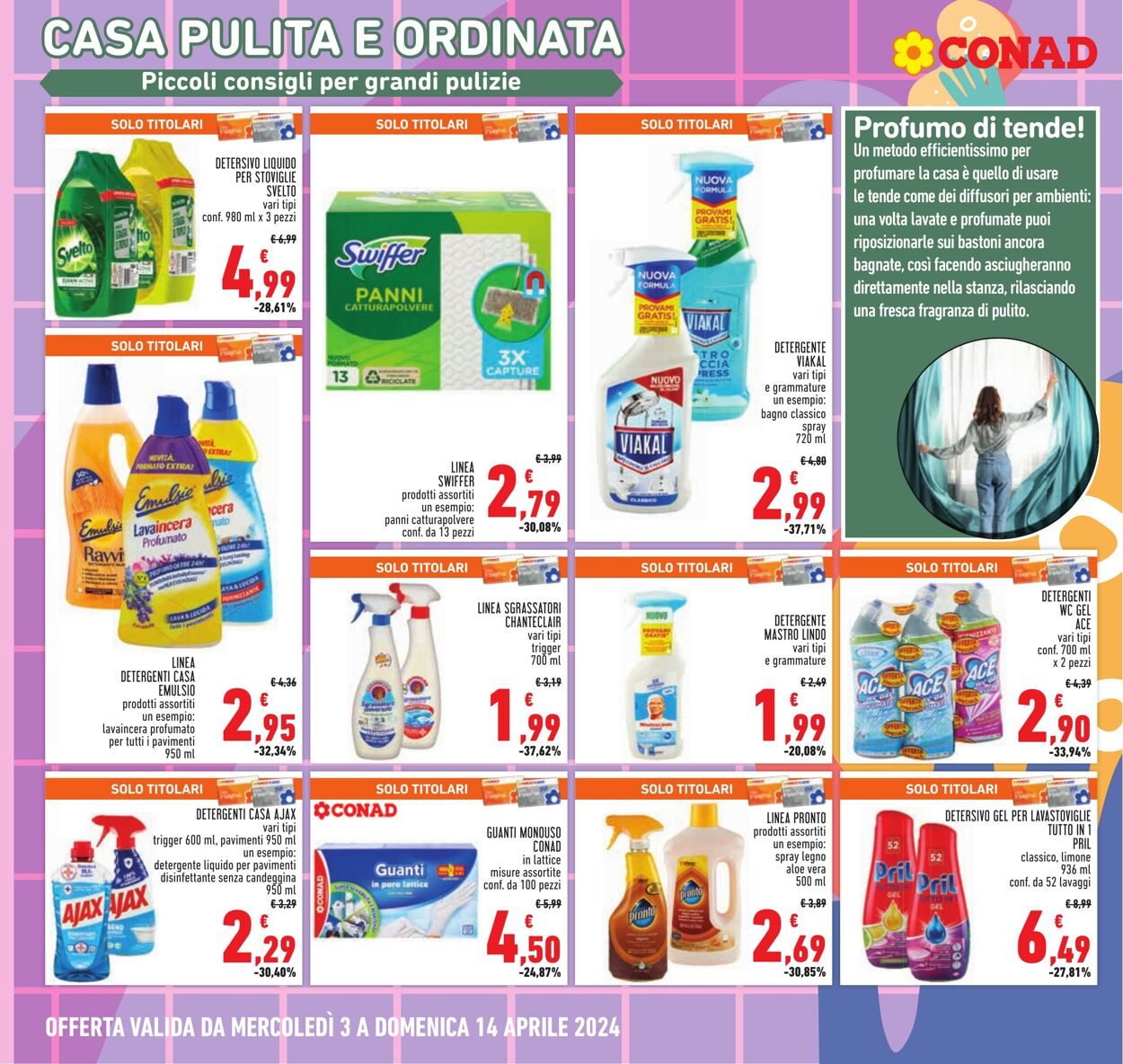 Volantino Conad 03.04.2024 - 14.04.2024