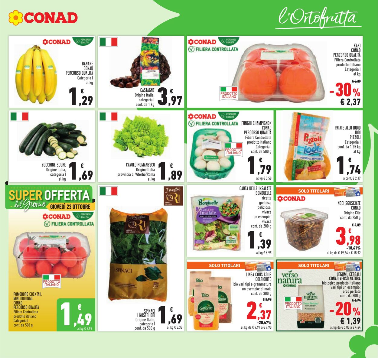 Volantino Conad 15.10.2025 - 15.10.2025