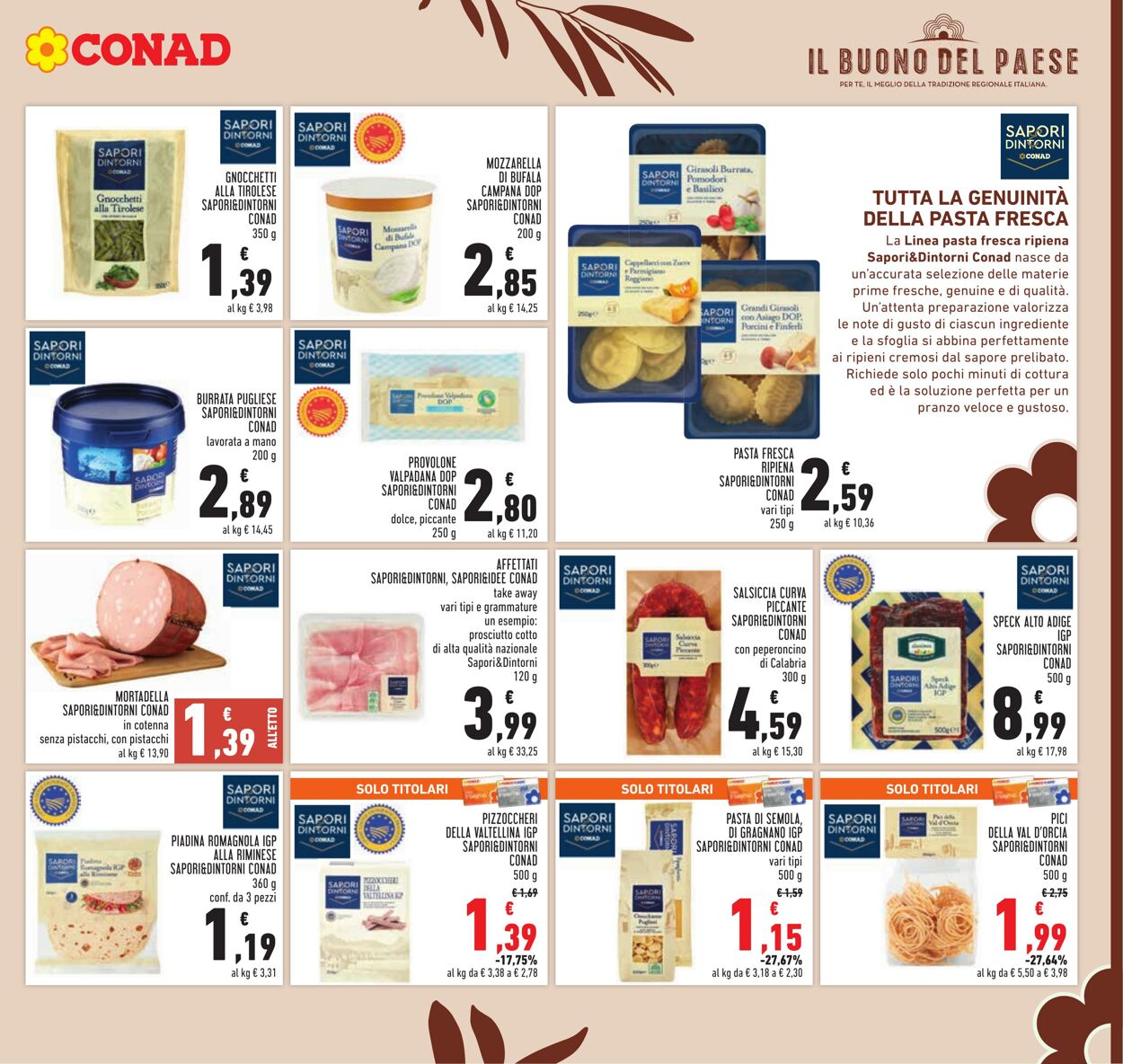 Volantino Conad 29.01.2025 - 11.02.2025