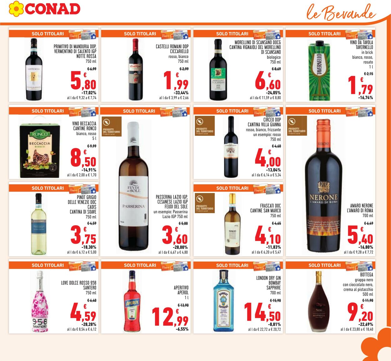 Volantino Conad 29.01.2025 - 11.02.2025