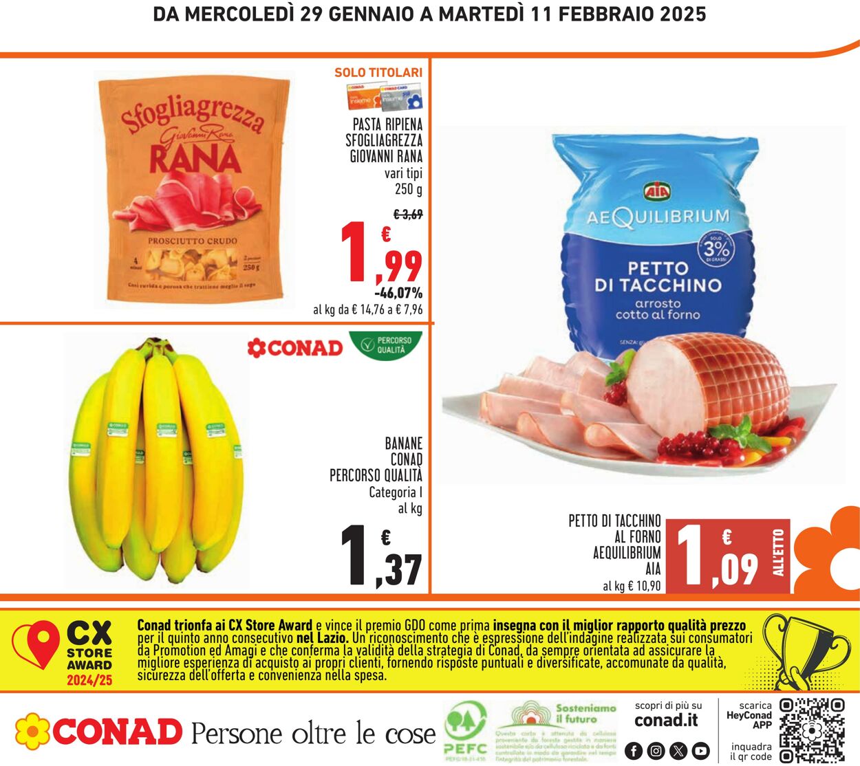 Volantino Conad 29.01.2025 - 11.02.2025