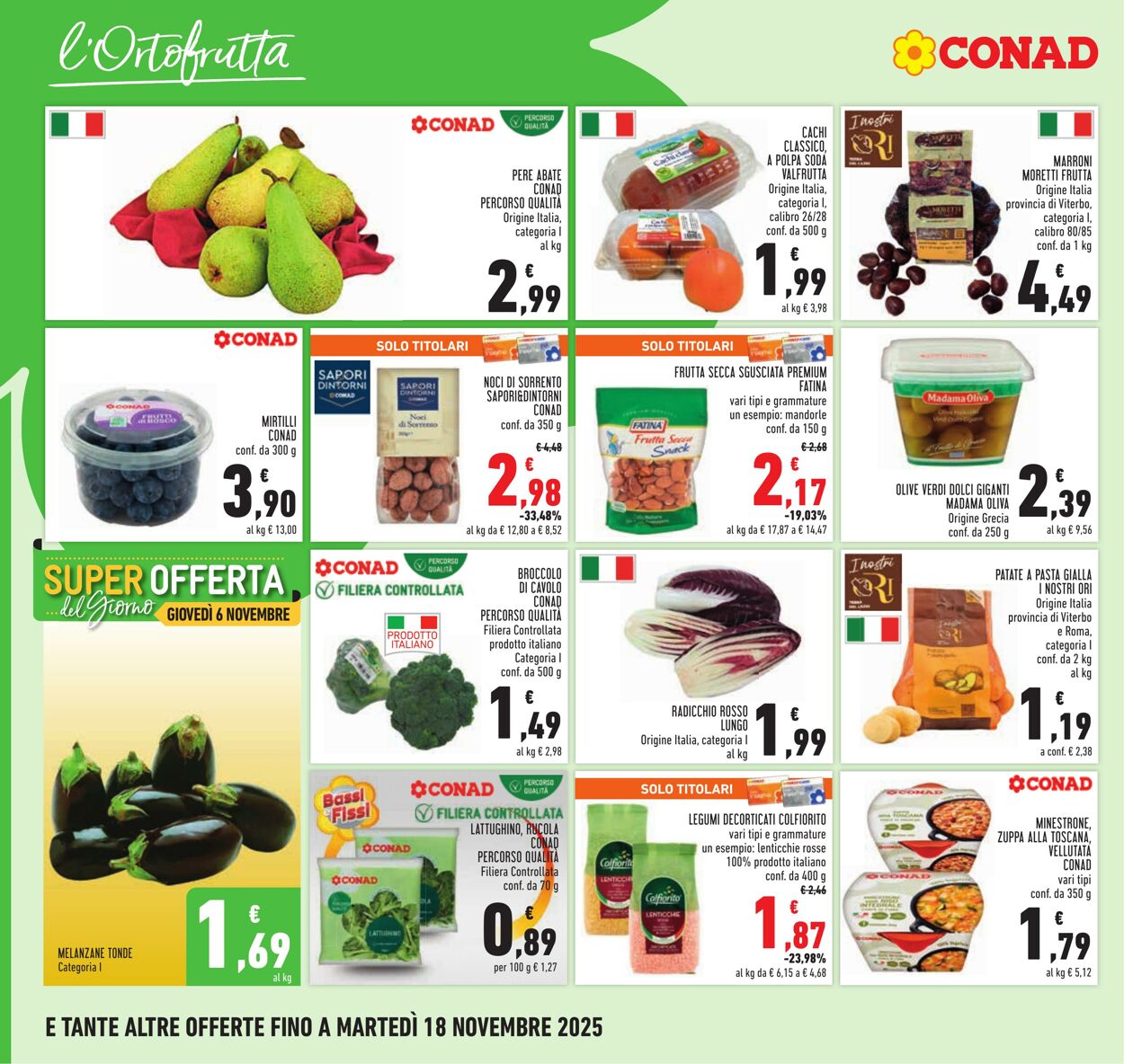 Volantino Conad 16.11.2025 - 16.11.2025