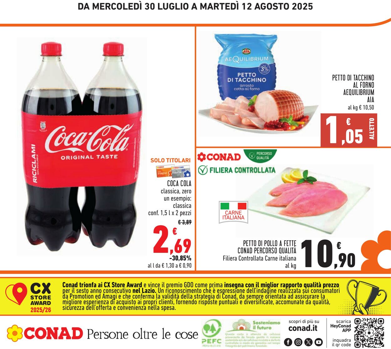 Volantino Conad 06.08.2025 - 06.08.2025