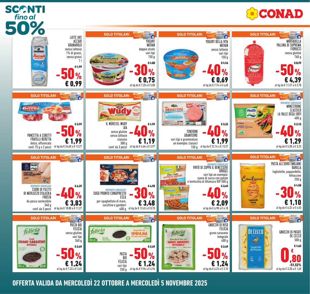 Volantino Conad 17.10.2025 - 17.10.2025
