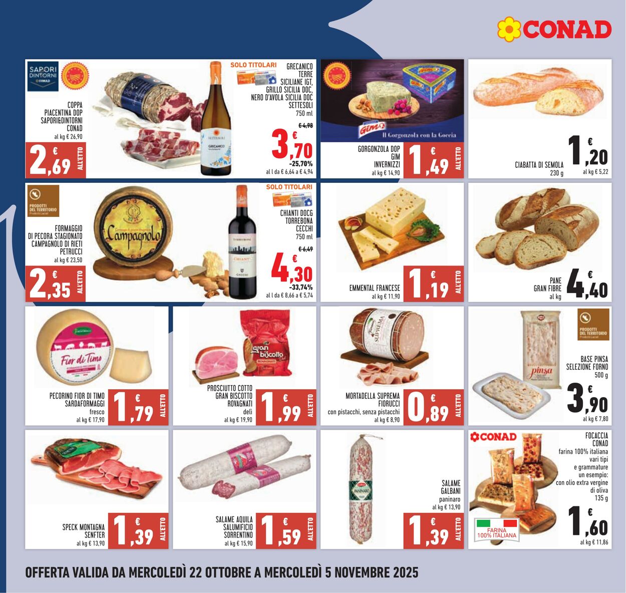 Volantino Conad 17.10.2025 - 17.10.2025