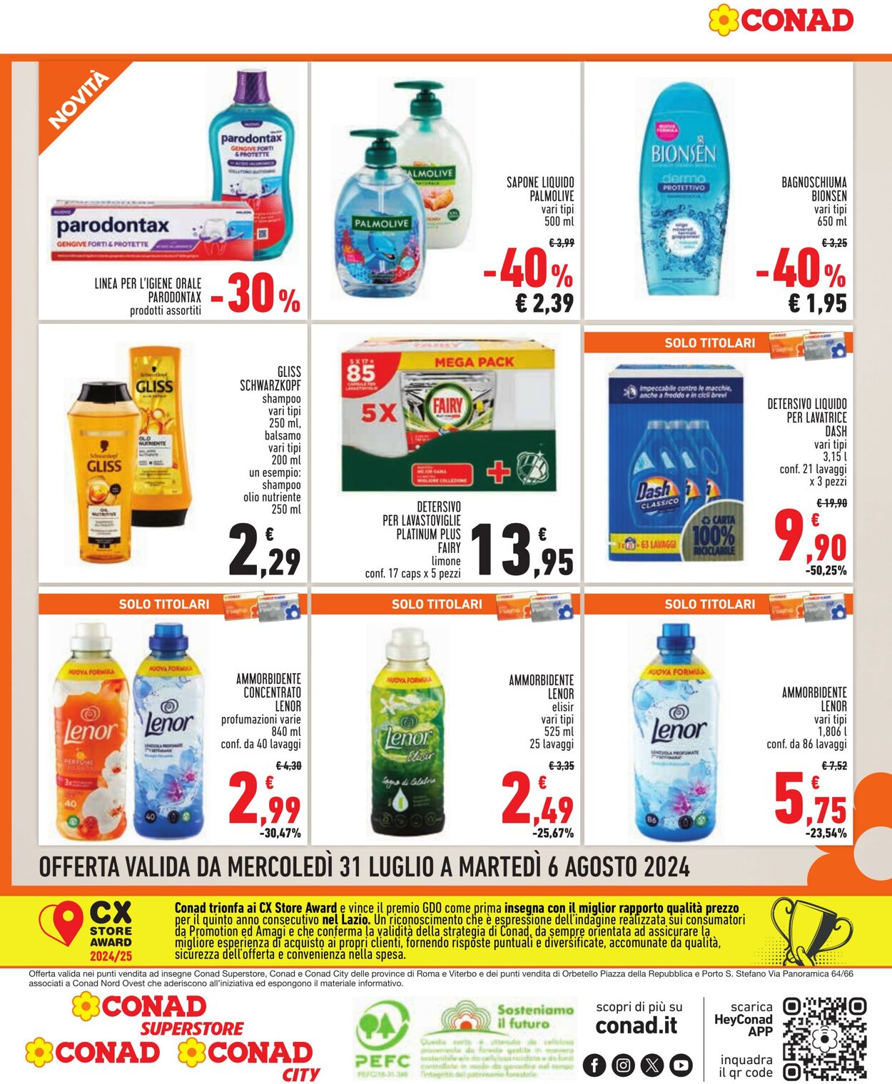 Volantino Conad 31.07.2024 - 06.08.2024