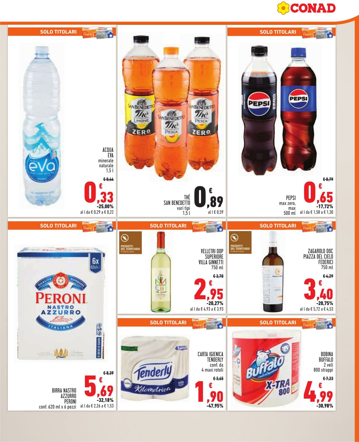 Volantino Conad 31.07.2024 - 06.08.2024