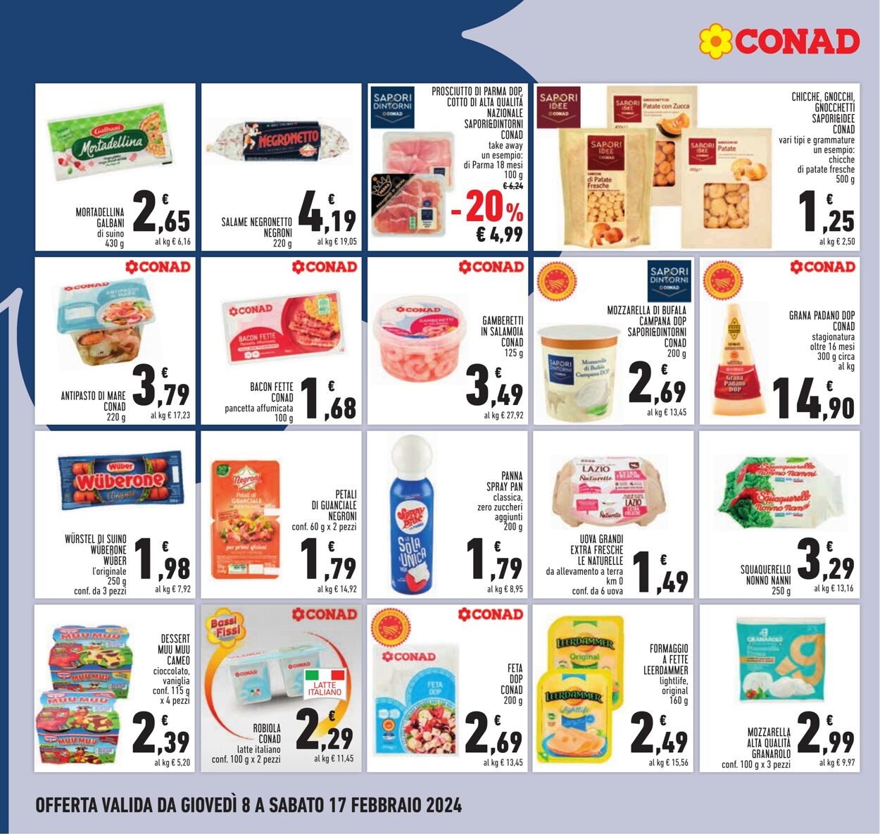 Volantino Conad 08.02.2024 - 17.02.2024