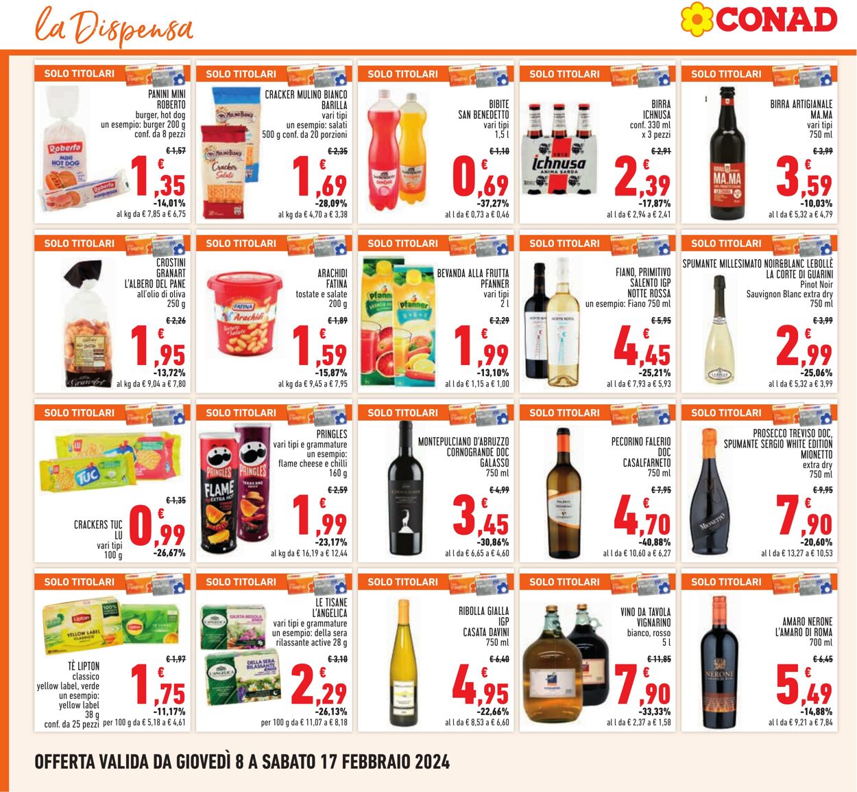 Volantino Conad 08.02.2024 - 17.02.2024