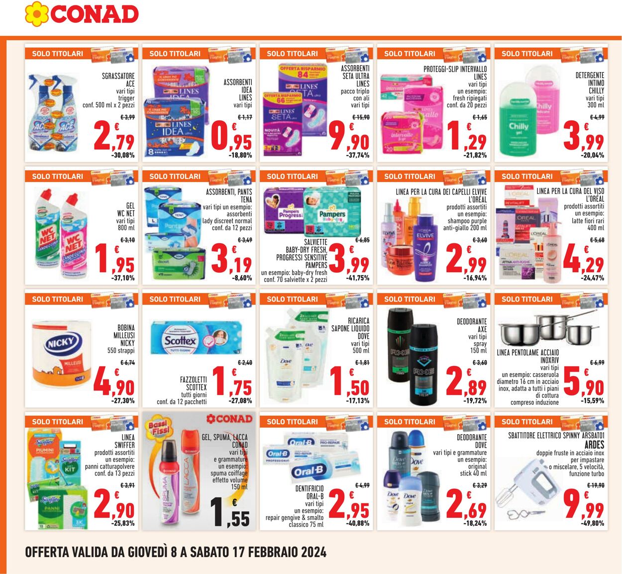 Volantino Conad 08.02.2024 - 17.02.2024