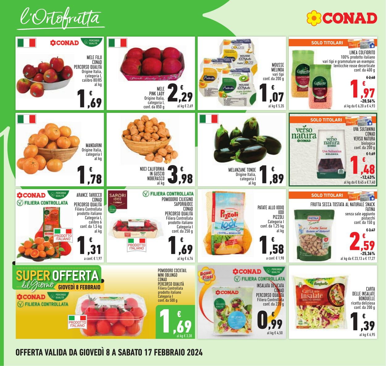 Volantino Conad 08.02.2024 - 17.02.2024