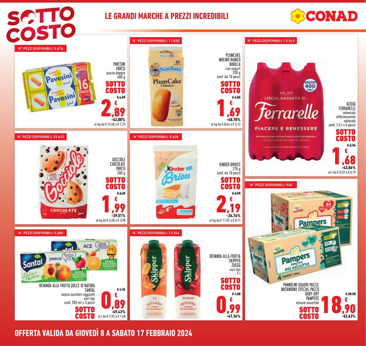 Volantino Conad 08.02.2024 - 17.02.2024