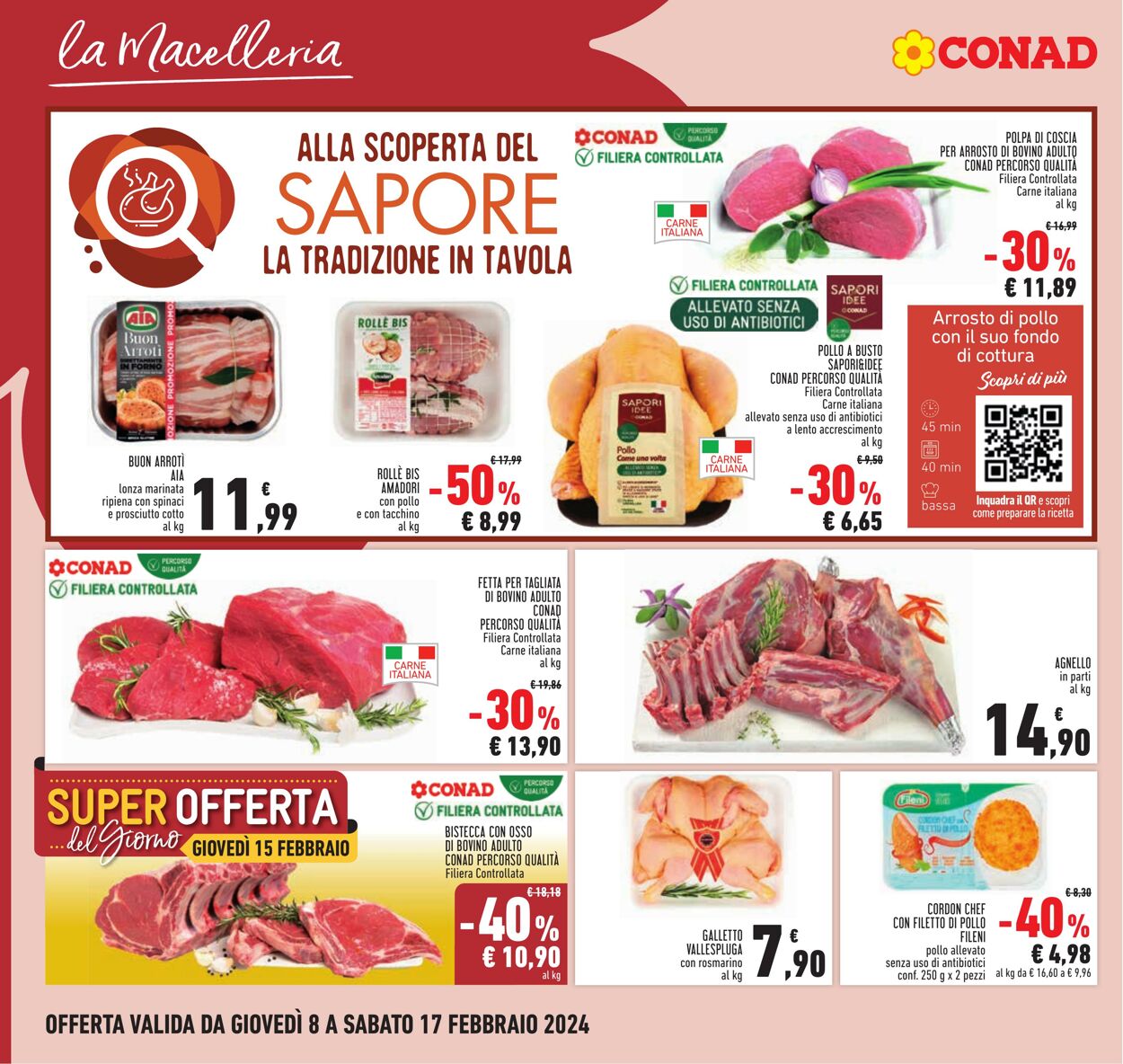 Volantino Conad 08.02.2024 - 17.02.2024