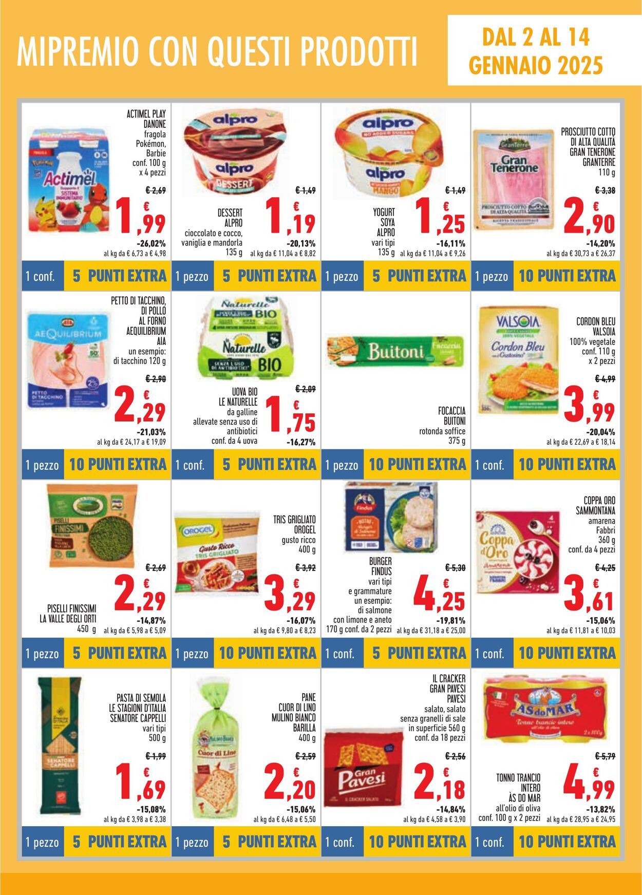 Volantino Conad 02.01.2025 - 28.01.2025