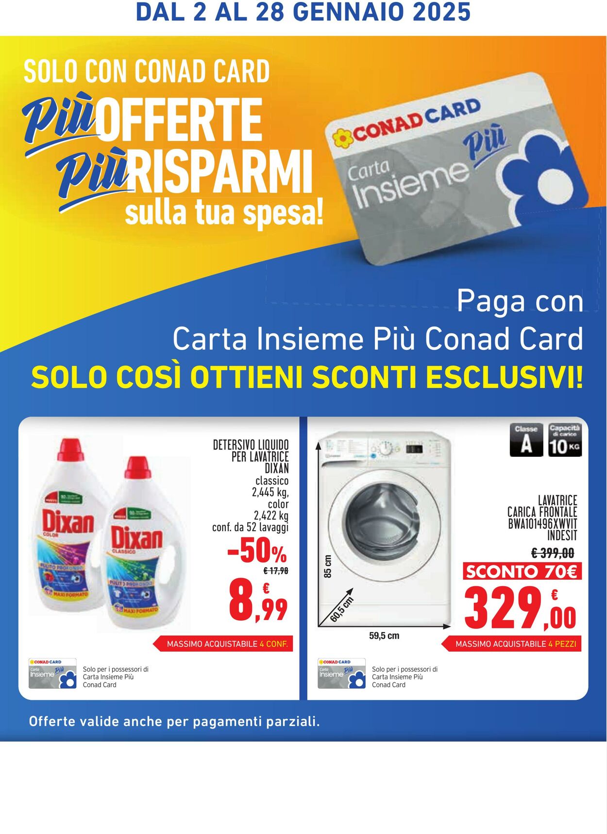 Volantino Conad 02.01.2025 - 28.01.2025