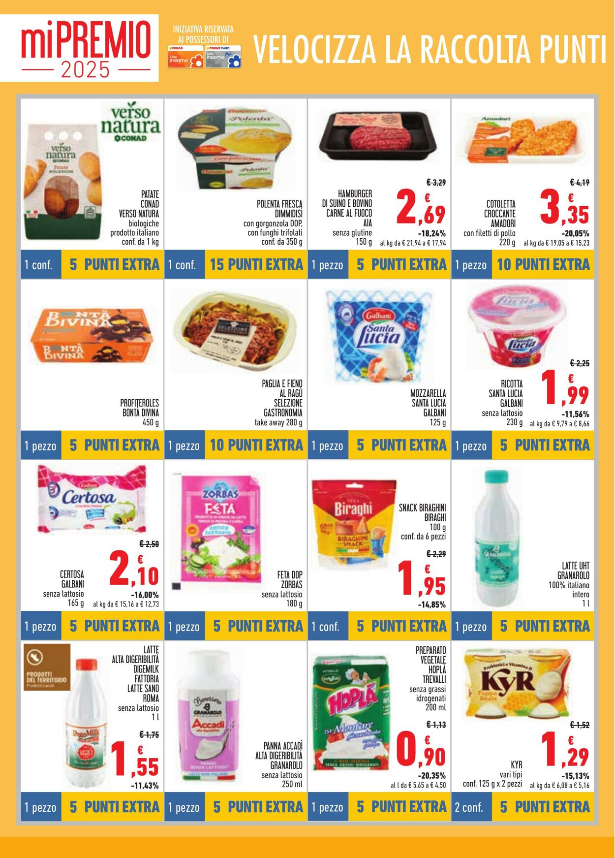 Volantino Conad 02.01.2025 - 28.01.2025