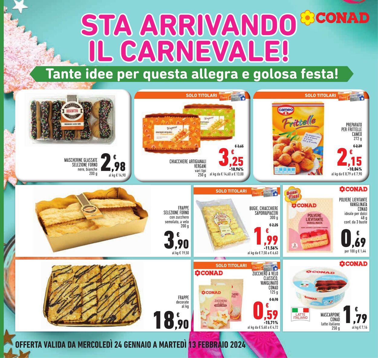 Volantino Conad 24.01.2024 - 04.02.2024