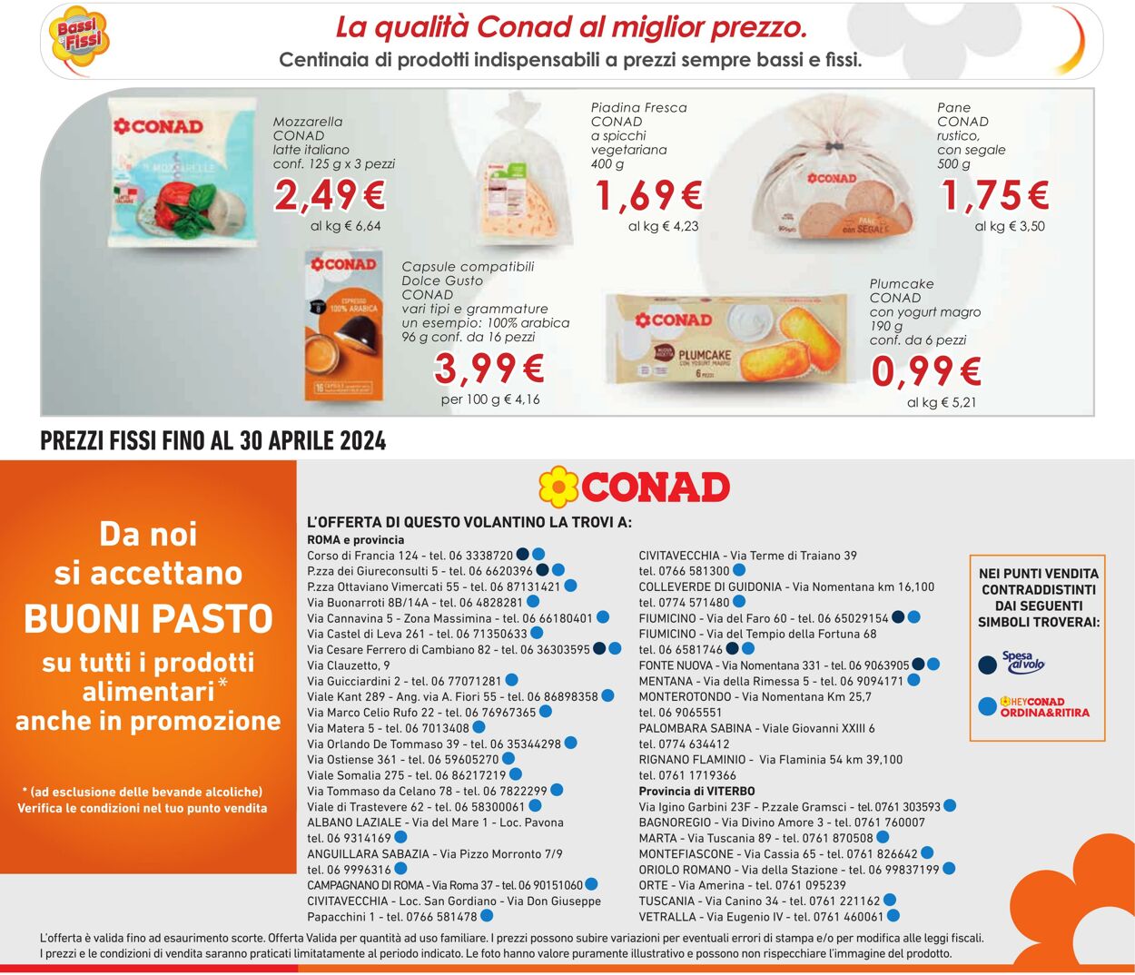 Volantino Conad 24.01.2024 - 04.02.2024