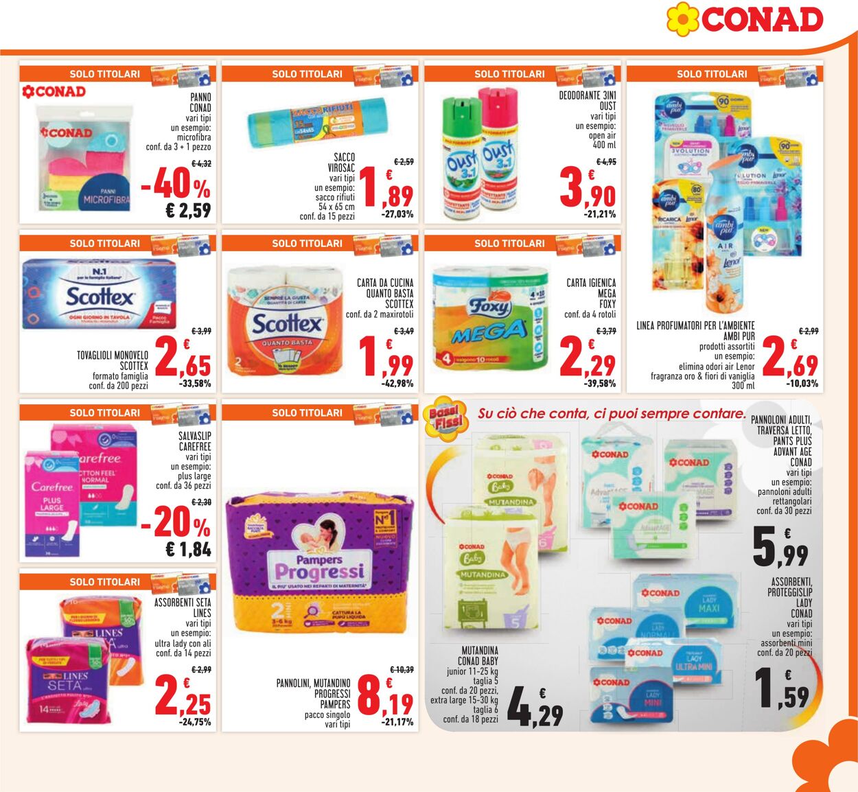 Volantino Conad 24.01.2024 - 04.02.2024