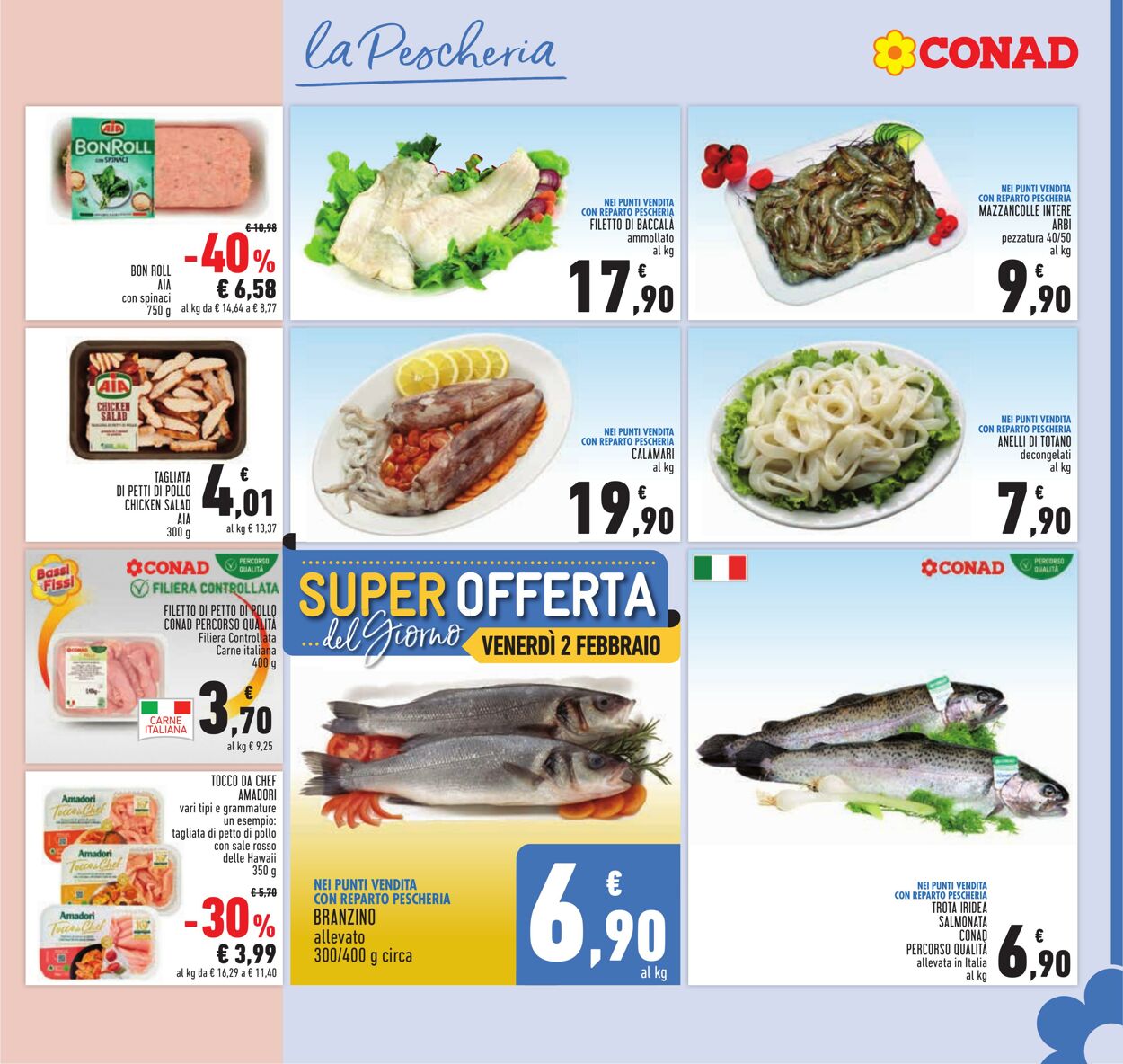 Volantino Conad 24.01.2024 - 04.02.2024