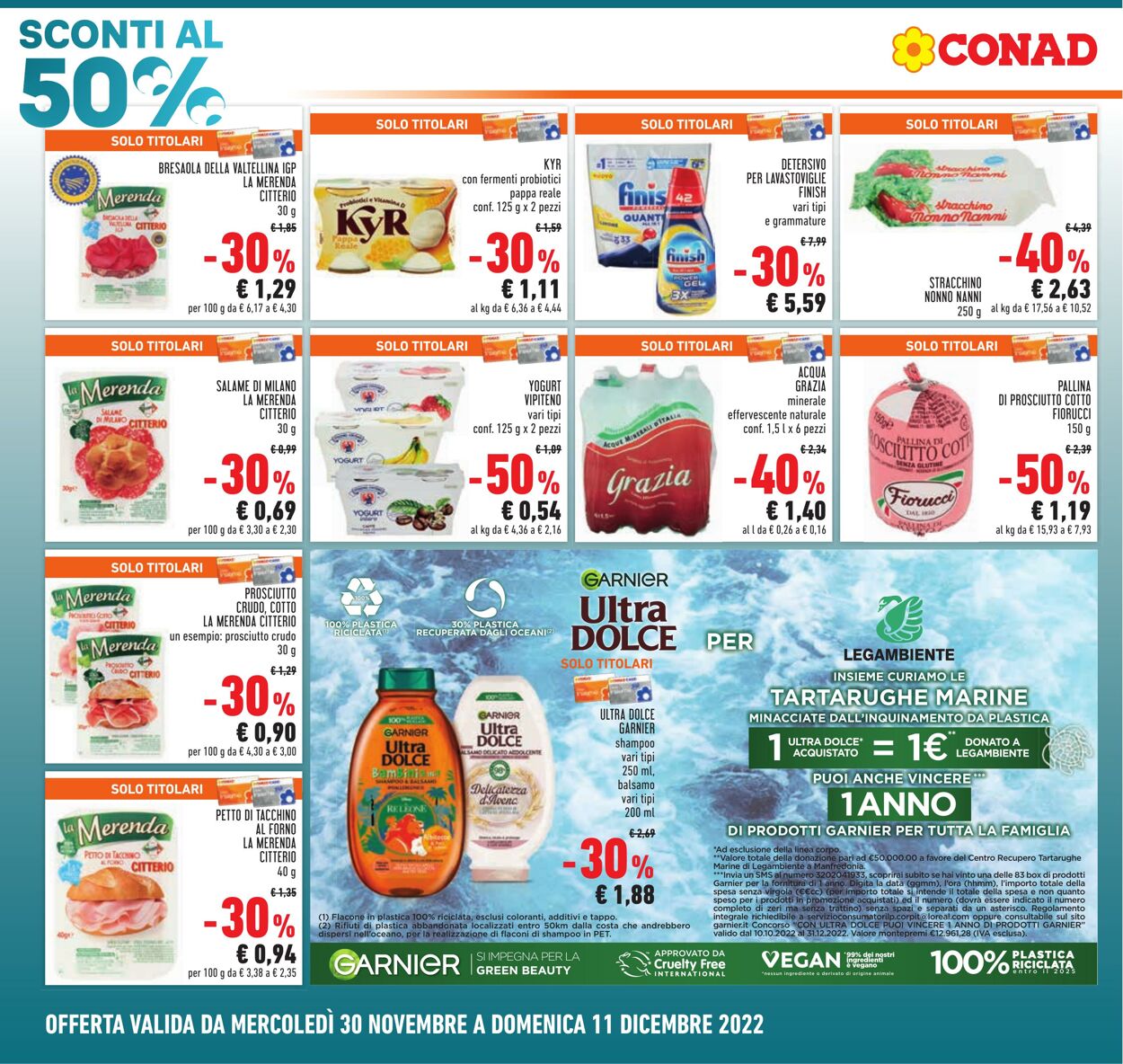 Volantino Conad 30.11.2022 - 11.12.2022