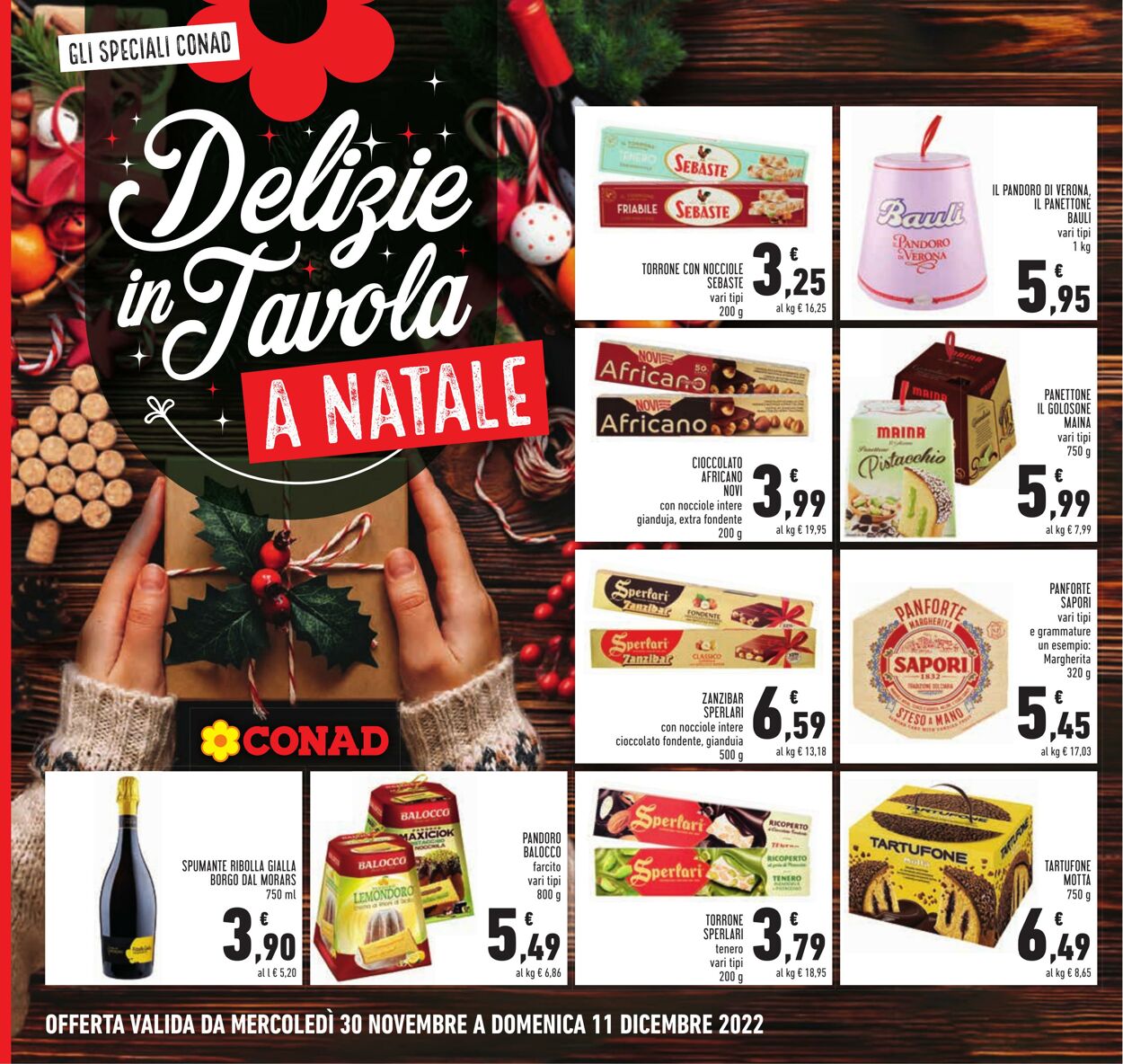 Volantino Conad 30.11.2022 - 11.12.2022