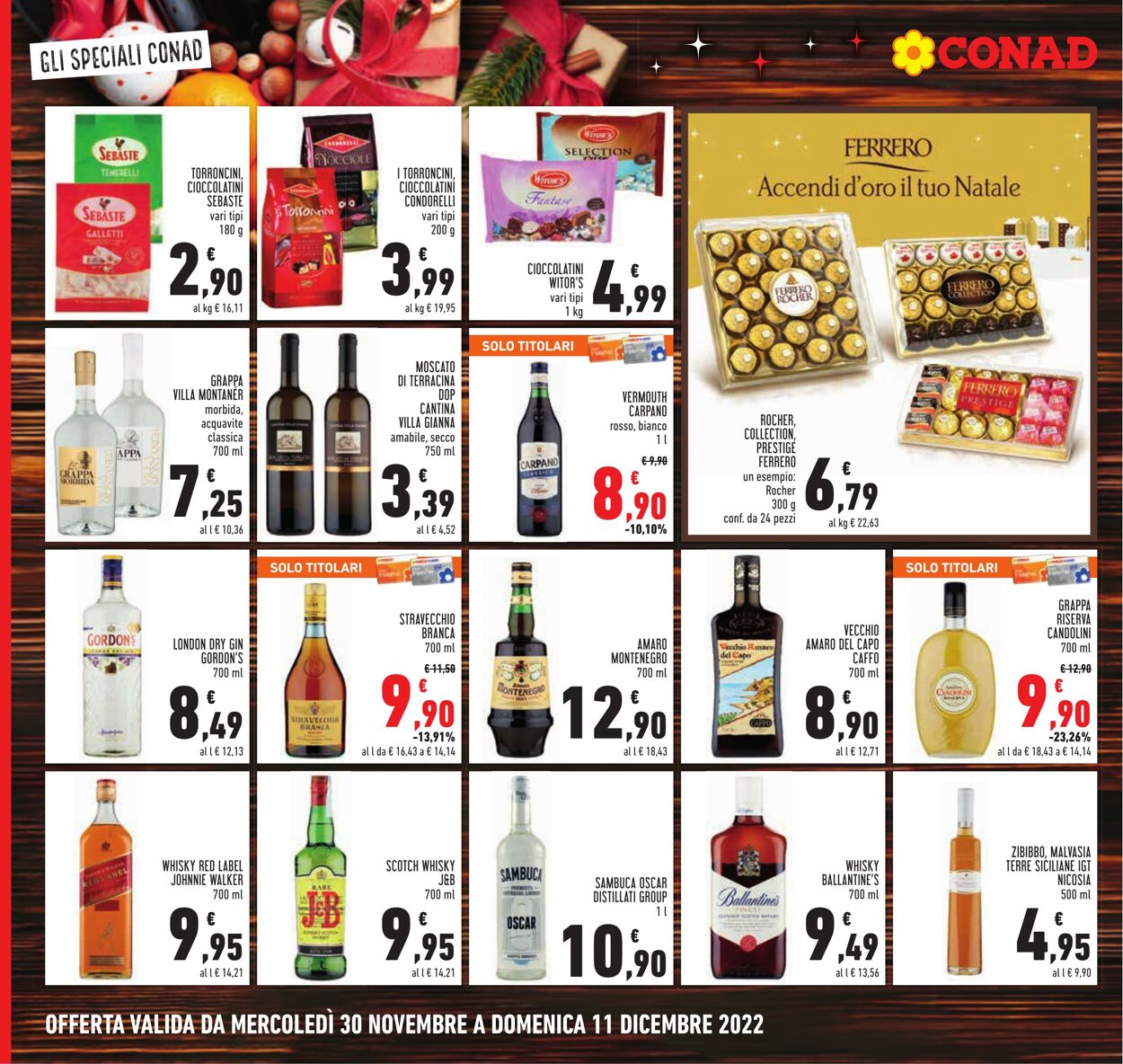 Volantino Conad 30.11.2022 - 11.12.2022