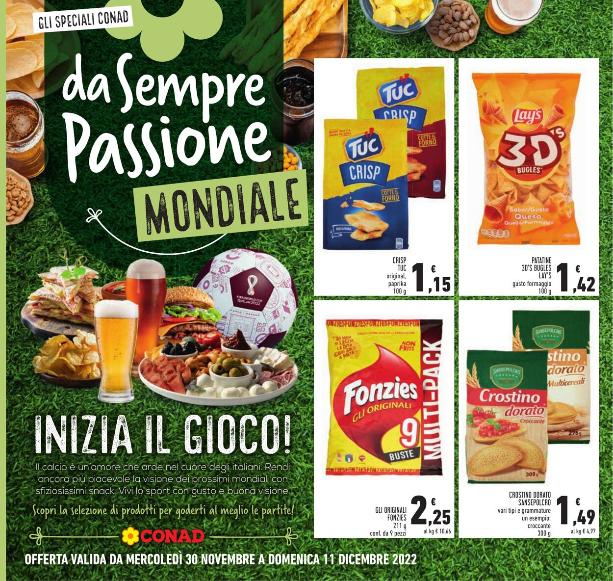 Volantino Conad 30.11.2022 - 11.12.2022