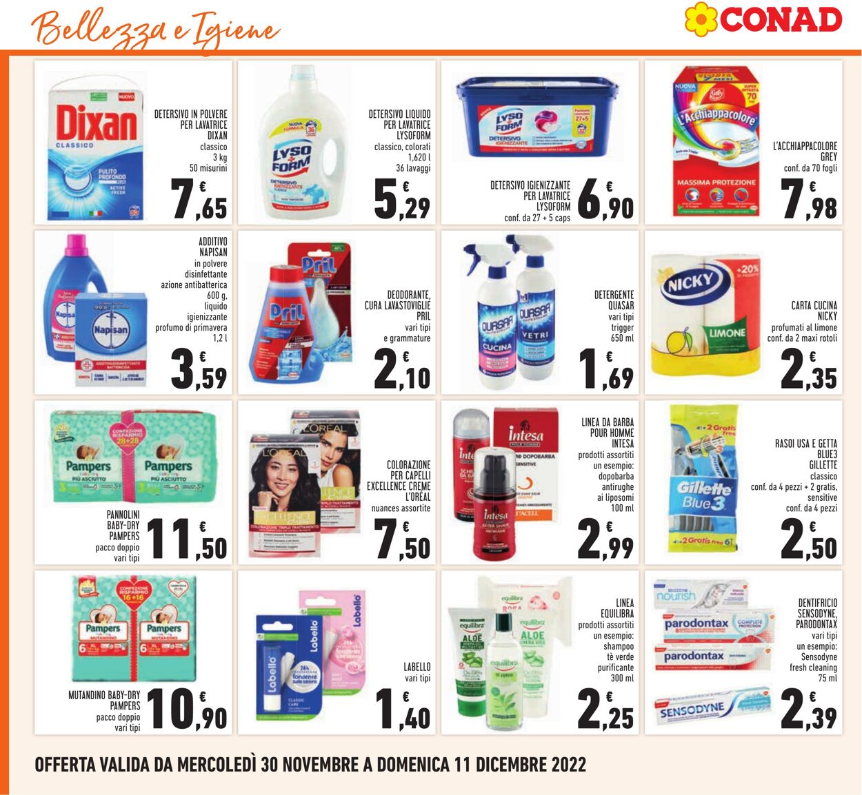 Volantino Conad 30.11.2022 - 11.12.2022