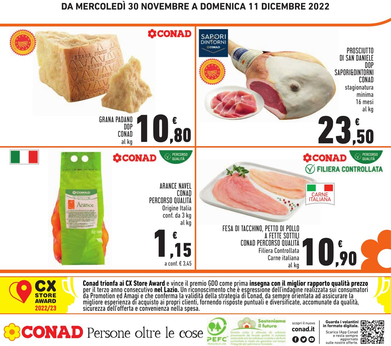 Volantino Conad 30.11.2022 - 11.12.2022