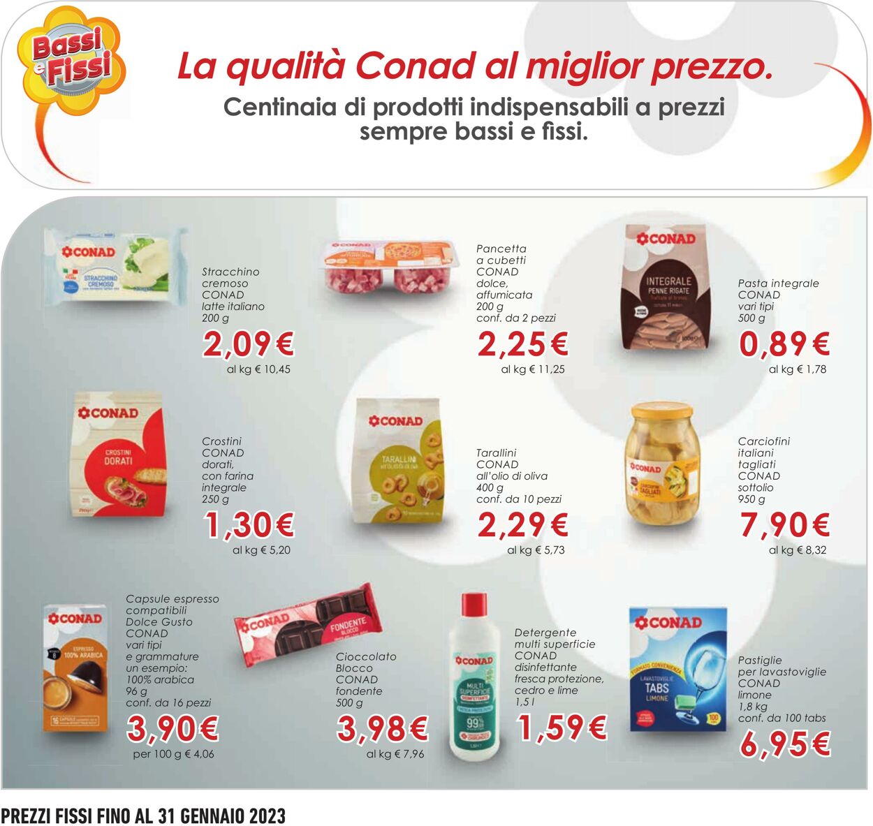 Volantino Conad 18.01.2023 - 29.01.2023