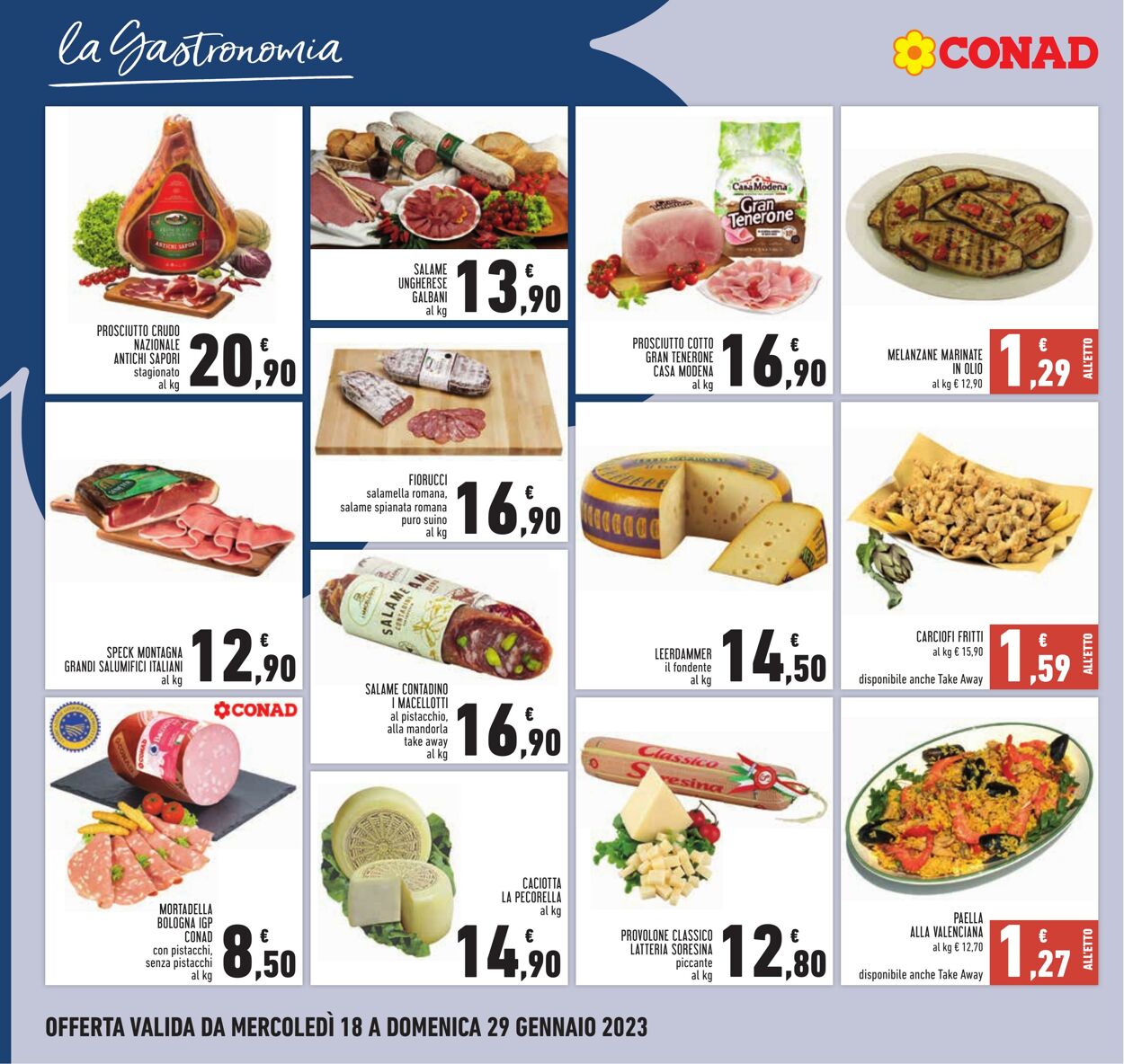 Volantino Conad 18.01.2023 - 29.01.2023