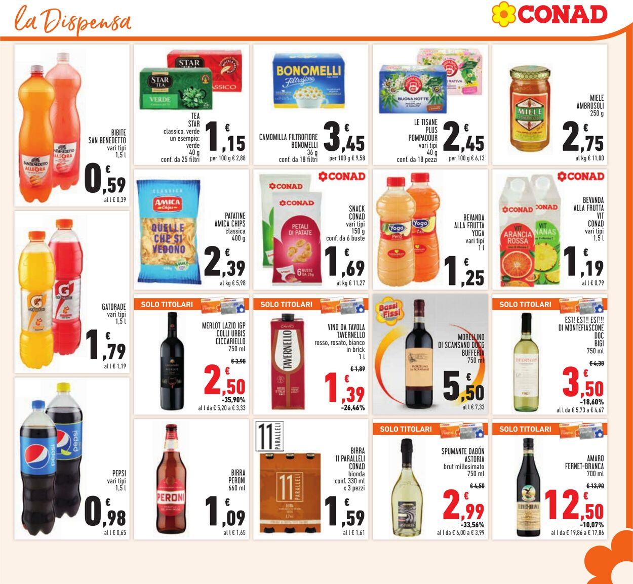 Volantino Conad 18.01.2023 - 29.01.2023