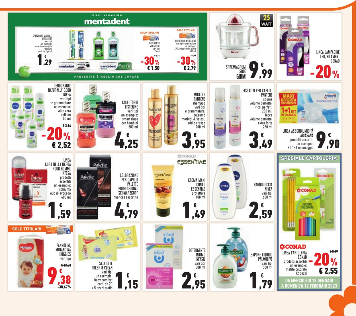 Volantino Conad 18.01.2023 - 29.01.2023