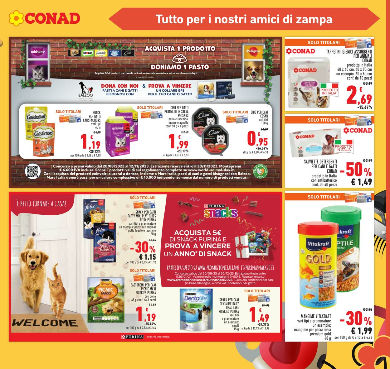 Volantino Conad 27.09.2023 - 08.10.2023