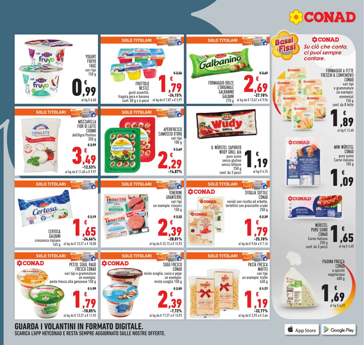 Volantino Conad 27.09.2023 - 08.10.2023