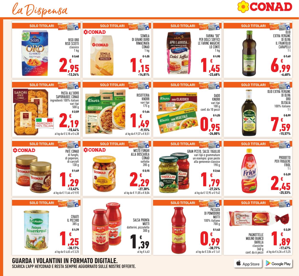 Volantino Conad 27.09.2023 - 08.10.2023