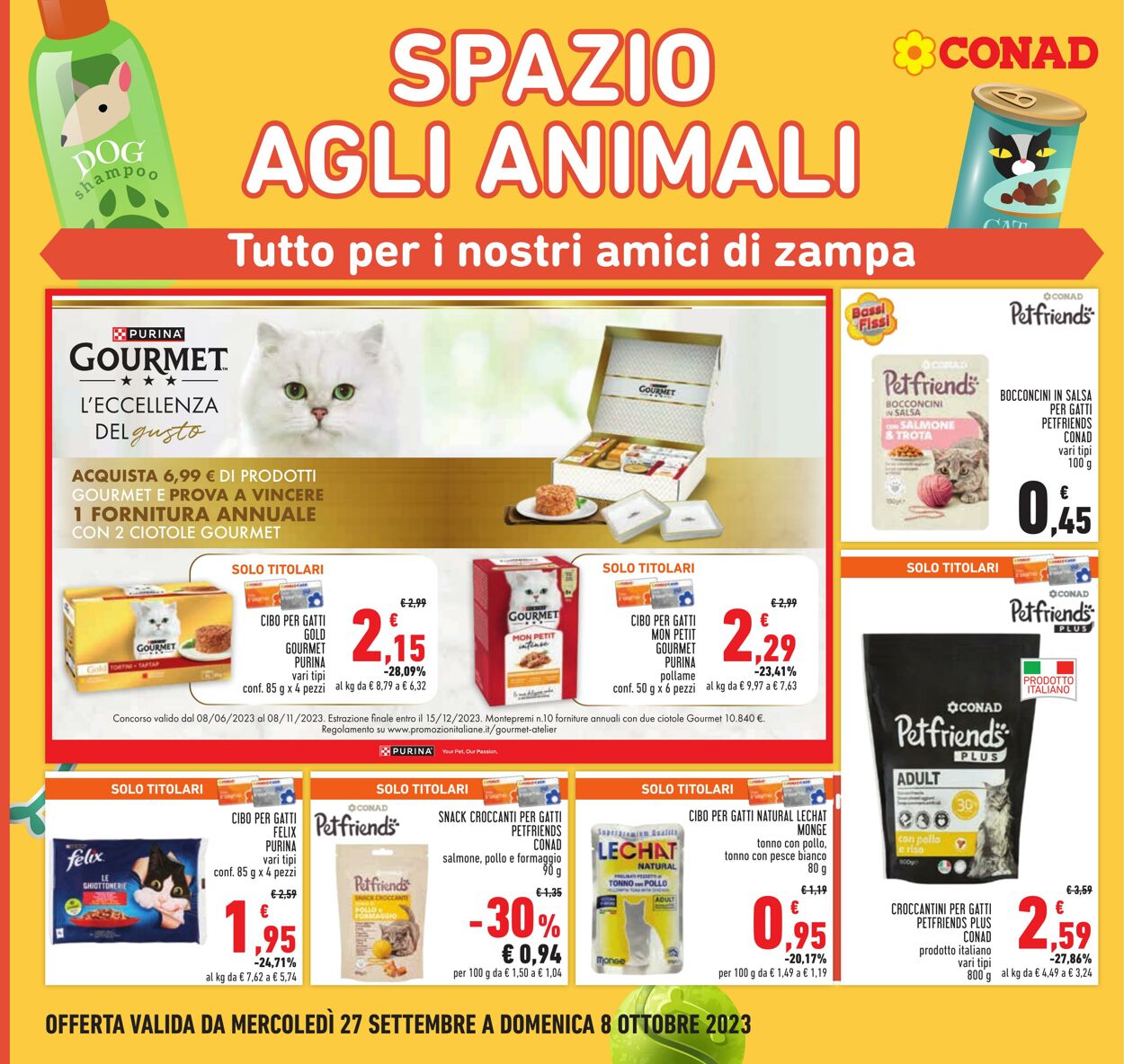 Volantino Conad 27.09.2023 - 08.10.2023