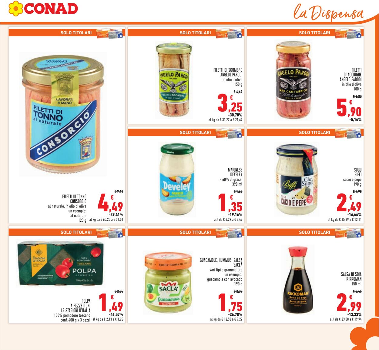 Volantino Conad 03.01.2025 - 14.01.2025