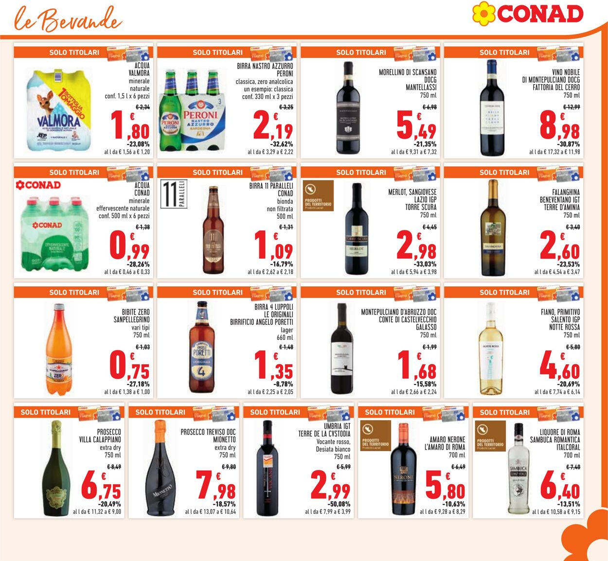 Volantino Conad 03.01.2025 - 14.01.2025