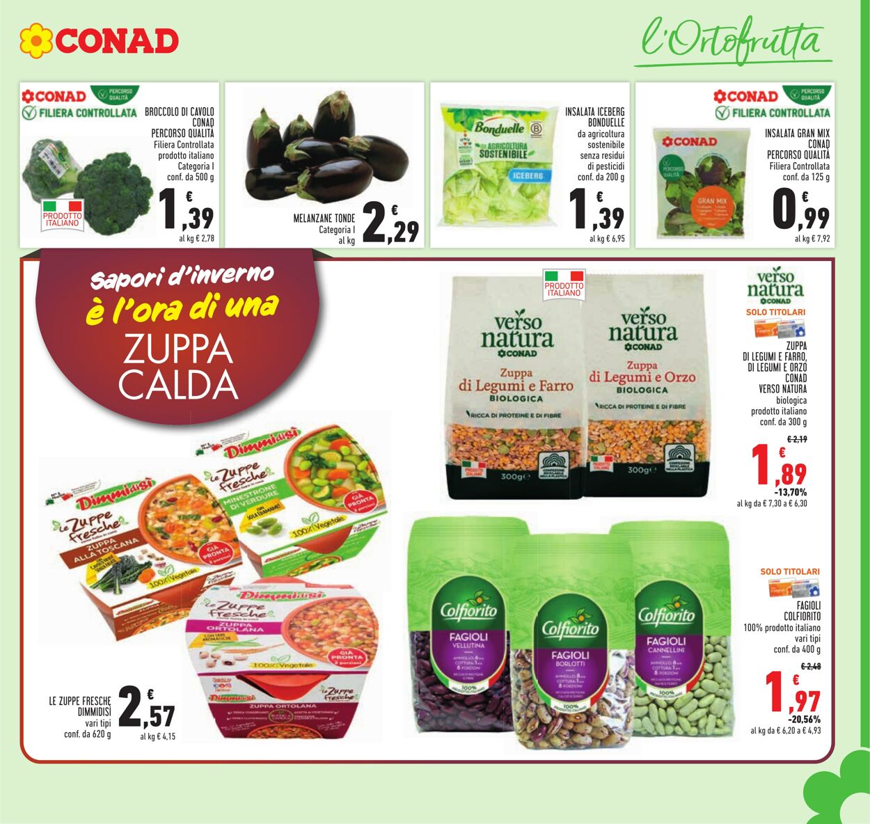 Volantino Conad 03.01.2025 - 14.01.2025