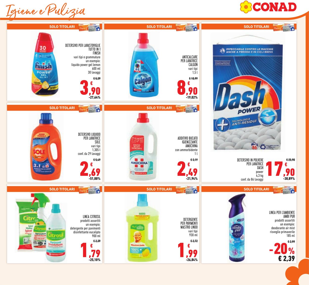 Volantino Conad 03.01.2025 - 14.01.2025