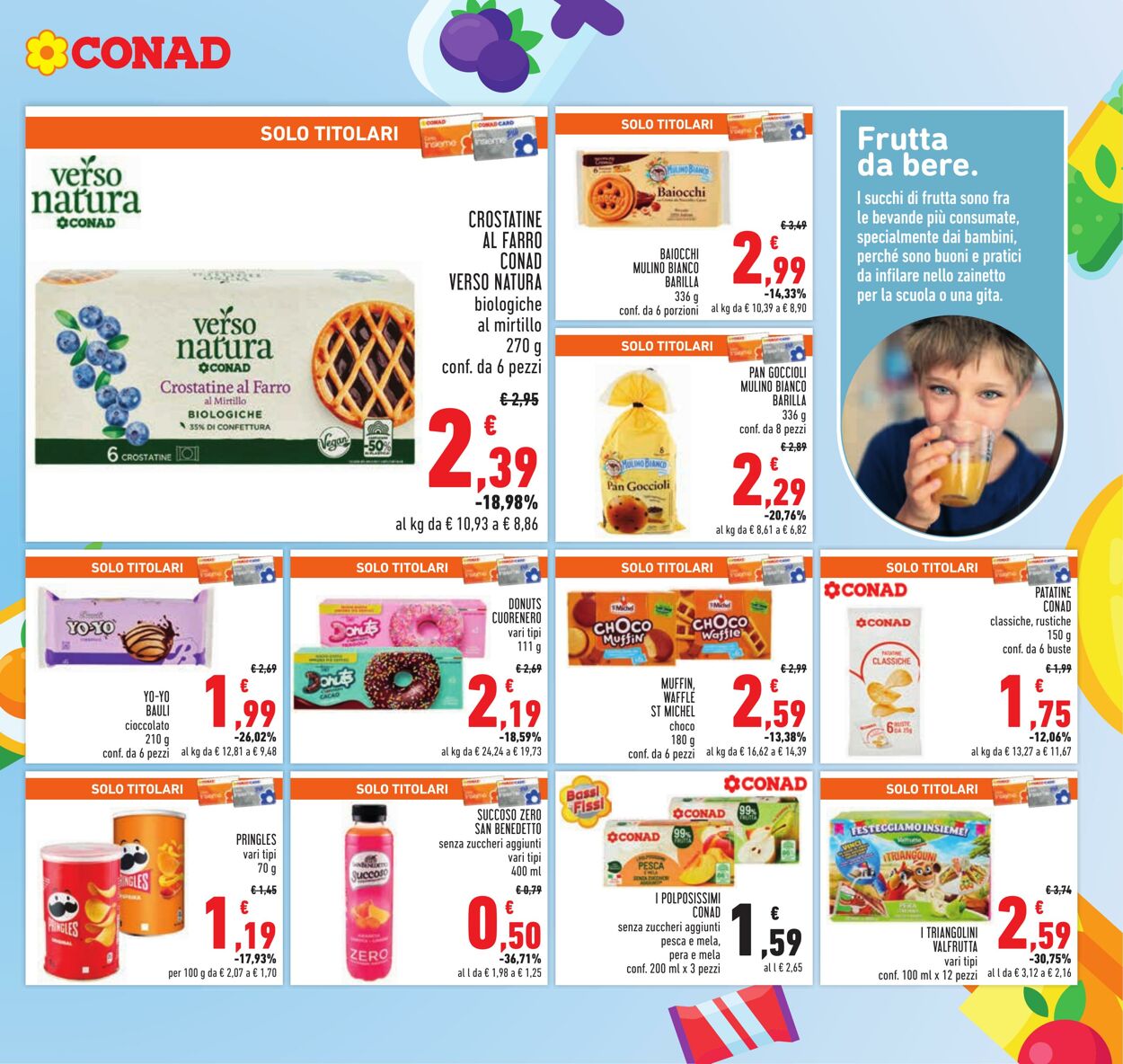 Volantino Conad 03.01.2025 - 14.01.2025