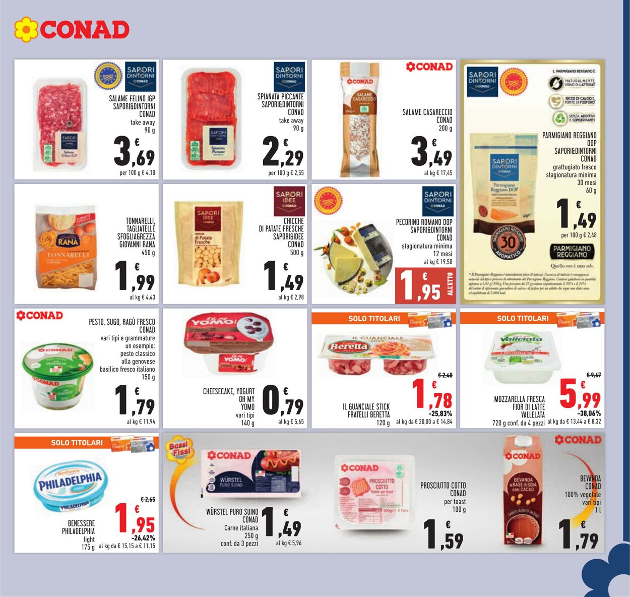 Volantino Conad 03.01.2025 - 14.01.2025