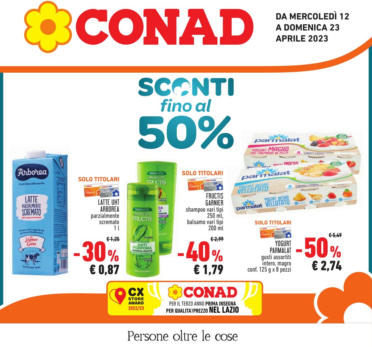 Volantino Conad 12.04.2023 - 23.04.2023