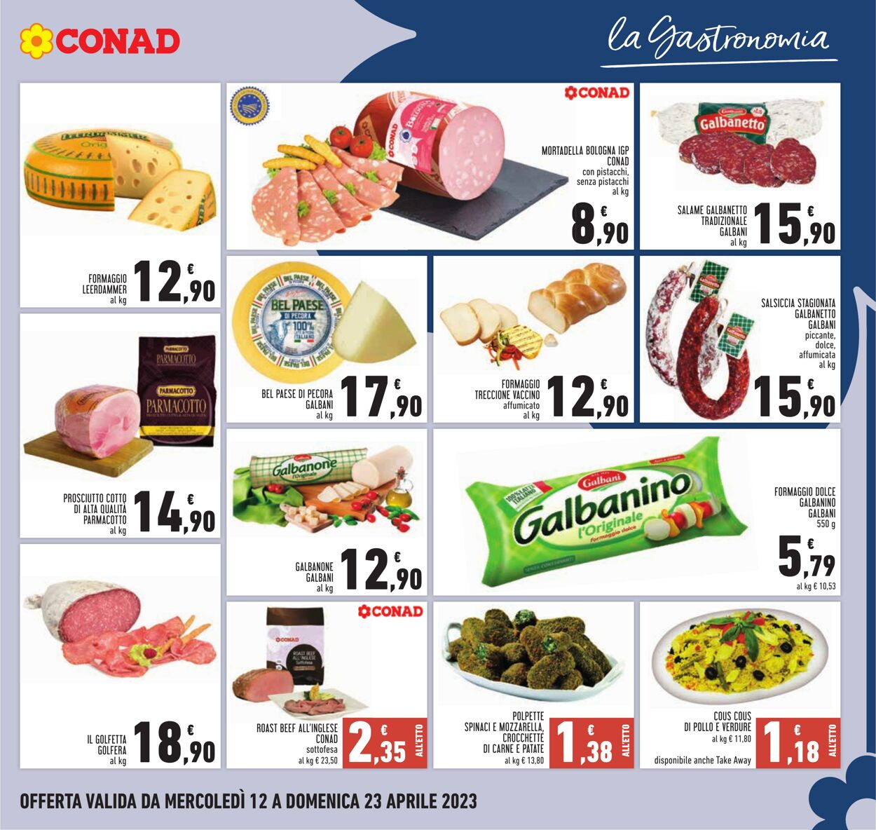 Volantino Conad 12.04.2023 - 23.04.2023